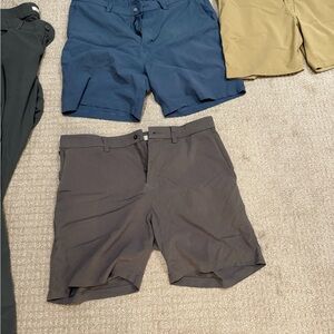 Men's Tasc shorts and chinos